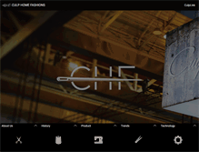 Tablet Screenshot of culphomefashions.com